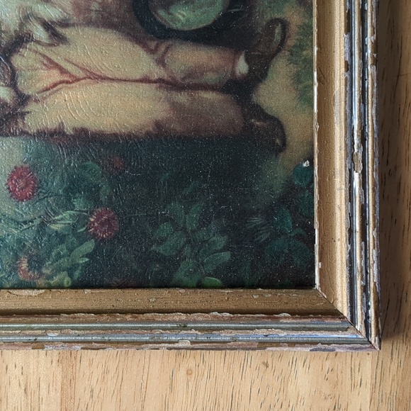 "CHUMS" Boy with Blonde Curls and his Puppy - Picture 8 of 9